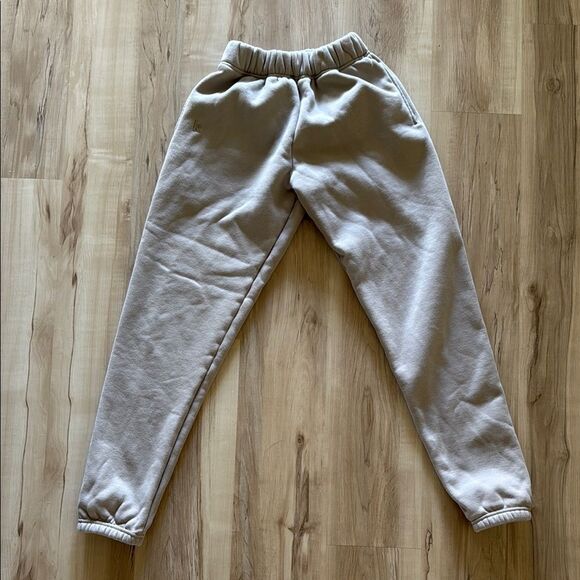 High waisted Gray Joggers Sweatpants - Picture 1 of 3
